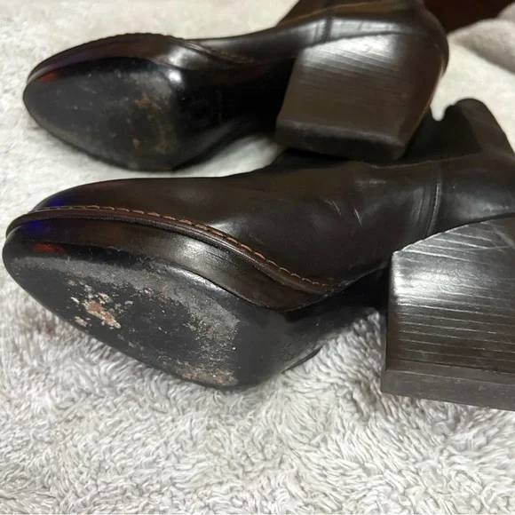 Dries Van Noten Black Leather Boots - Picture 11 of 15